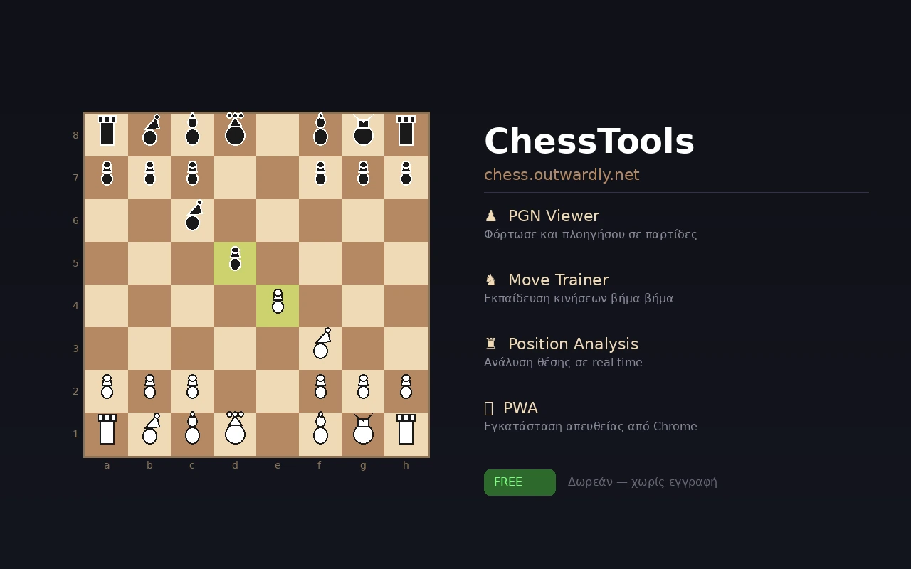 Screenshot: chess.outwardly.net